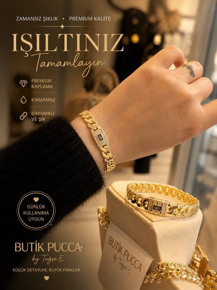 Işıltı Kelepçe Bileklik