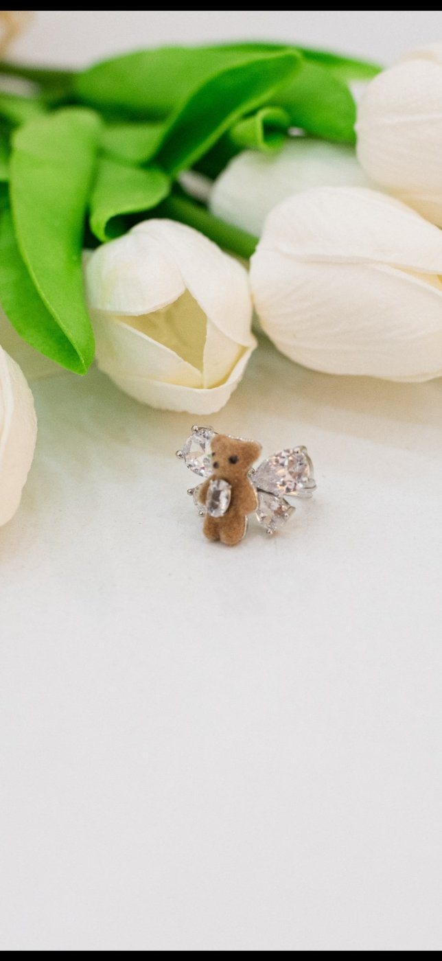 teddy ear cuff